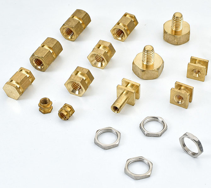 Brass Hex Parts